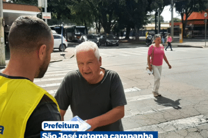 São José retoma campanha “Não Dê Esmola, Dê Cidadania” e reforça acolhimento social