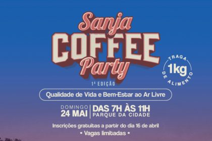 Sanja Coffee Party estreia em São José com evento gratuito no Parque da Cidade