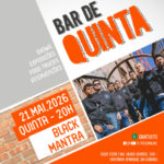Black Mantra se apresenta no Bar de Quinta com entrada gratuita