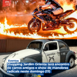 Shopping Jardim Oriente terá encontro de carros antigos e show de manobras radicais neste domingo (17)