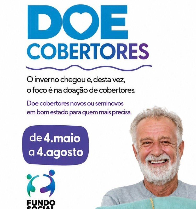 Campanha do Agasalho segue arrecadando cobertores e roupas de inverno em São José