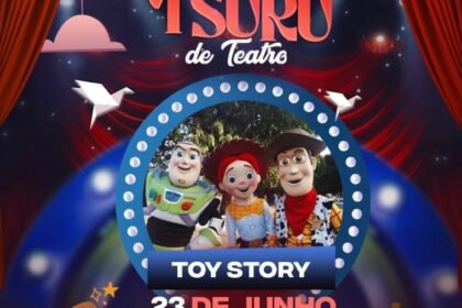 Sessão Tsuru de Teatro traz aventura inspirada em Toy Story ao Shopping Jardim Oriente