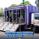 Sebrae Móvel oferece atendimento gratuito para empreendedores em São José dos Campos