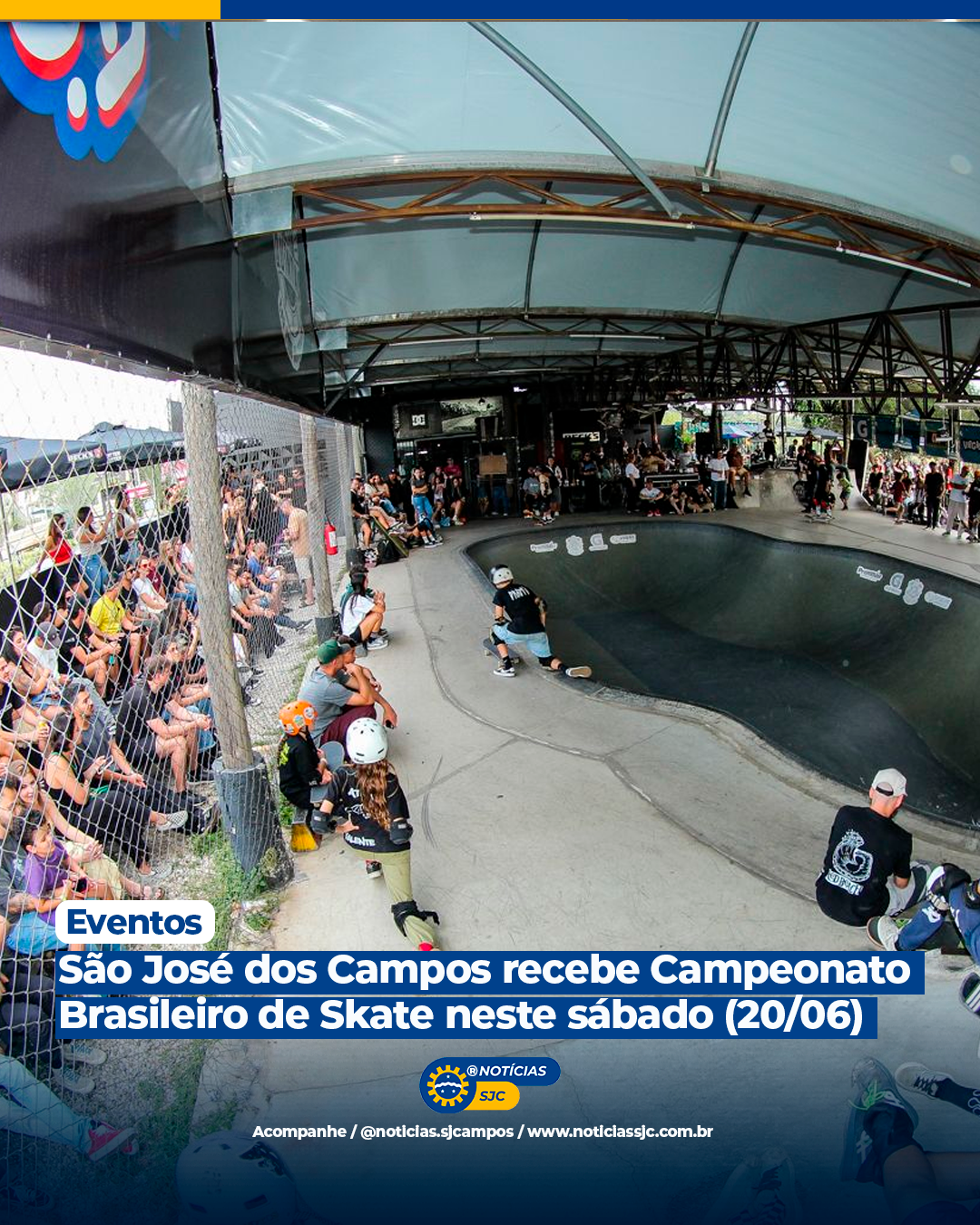 São José dos Campos recebe Campeonato Brasileiro de Skate neste sábado (20/06)