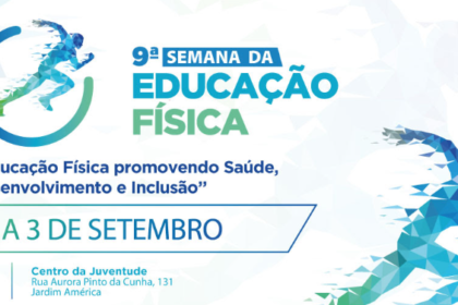 Semana da Educação Física começa nesta terça-feira (1) em São José