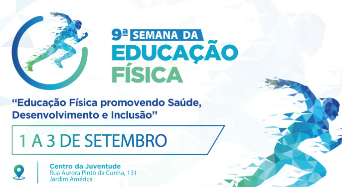 Semana da Educação Física começa nesta terça-feira (1) em São José