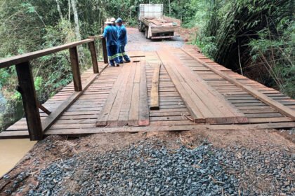 Ponte na Estrada Juca de Carvalho será interditada para reforma em São José