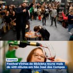 Festival Vinhos de Bicicleta reúne mais de 400 rótulos em São José dos Campos